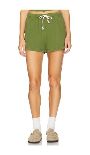 French Terry Sweat Shorts in Olive. - size L (also in M, S, XS) - perfectwhitetee - Modalova