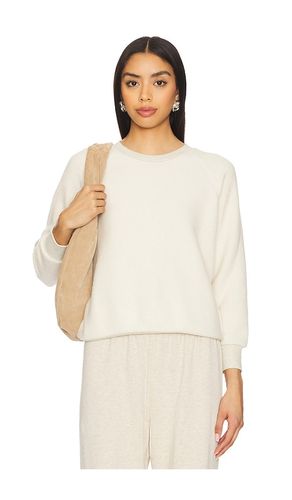 Inside Out Crewneck Sweatshirt in Cream. - size M (also in S, XS) - perfectwhitetee - Modalova