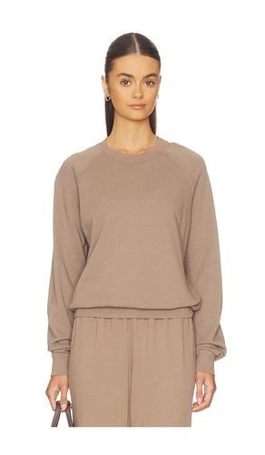 French Terry Sweatshirt in Brown. - size S (also in M, L) - perfectwhitetee - Modalova