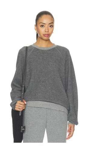 FLEECE-SWEATSHIRT MIT RUNDHALSAUSSCHNITT UND UMGESTÜLPTEM DESIGN OVERSIZED ZIGGY in . Größe L. Also in M, S, XS - perfectwhitetee - Modalova