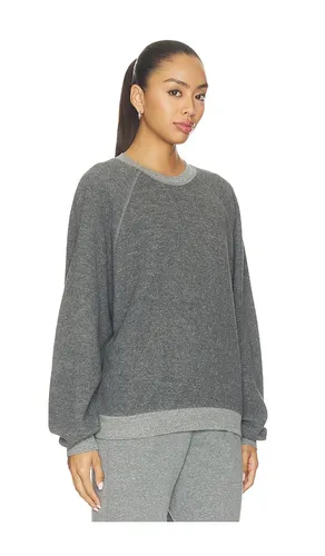 Oversized Ziggy Inside Out Fleece Crewneck Sweatshirt in . Size L. Also in M, S, XL, XS - perfectwhitetee - Modalova