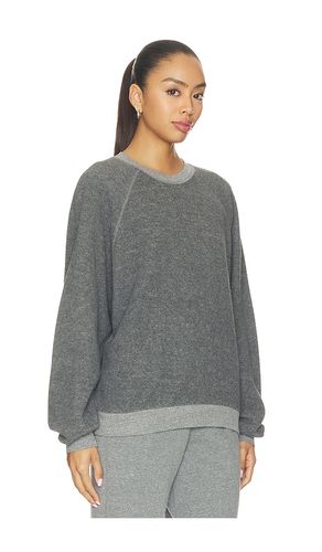 Oversized Ziggy Inside Out Fleece Crewneck Sweatshirt in Grey. - size M (also in S, XL, XS) - perfectwhitetee - Modalova