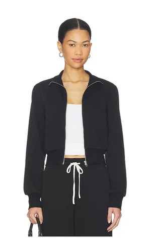 Milana Travel Track Jacket in Black. - size M (also in S, XL, XS) - perfectwhitetee - Modalova