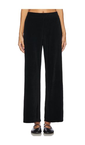 Holly Wide Leg Sweatpant in Black. - size L (also in M, S, XS) - perfectwhitetee - Modalova