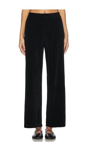 Holly Wide Leg Sweatpant in Black. - size S (also in XS) - perfectwhitetee - Modalova