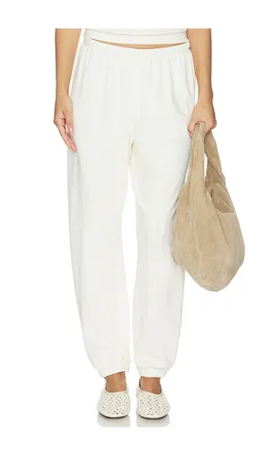 Johnny Easy Sweatpant in Ivory. - size L (also in M, XL) - perfectwhitetee - Modalova