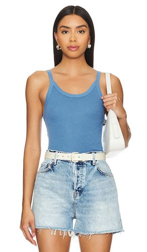 Cropped Annie Tank Top in Blue. - size M (also in L, S, XL, XS) - perfectwhitetee - Modalova