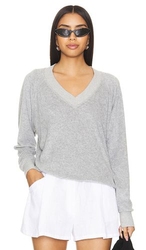 Loop Terry Sinead Long Sleeve Top in Grey. - size M (also in S, XS) - perfectwhitetee - Modalova