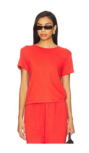Recycle Cotton Slim Crew Tee in Red. - size L (also in M, S, XS) - perfectwhitetee - Modalova