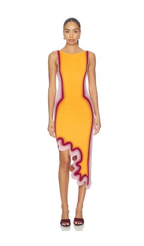 Aster Reversible Wavy Dress in Tangerine,Pink. - size S (also in XS) - PH5 - Modalova