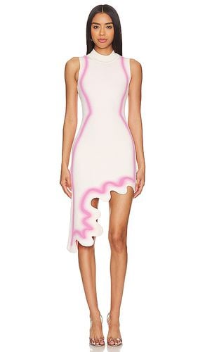 X REVOLVE Wavy Dress in White,Pink. - size L (also in M, S, XL, XS) - PH5 - Modalova