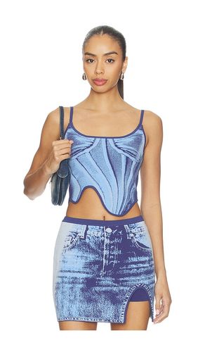 Mila Denim Print Tank Top in . Size S. Also in M, L, XL - PH5 - Modalova
