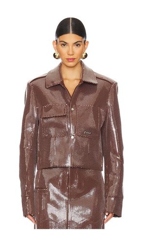 Sequin Cropped Suit Jacket in . - size M (also in XS) - PRIVATE POLICY - Modalova