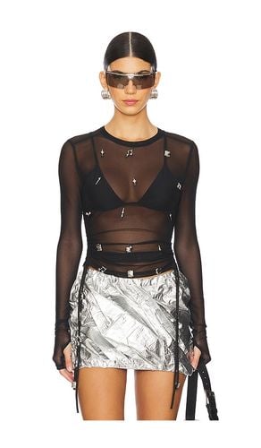 Silver Charm Mesh Top in . - size S (also in XS) - PRIVATE POLICY - Modalova