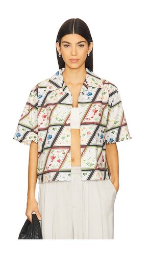 Cropped Camp Shirt in . Size L. Also in S, XS - PRIVATE POLICY - Modalova