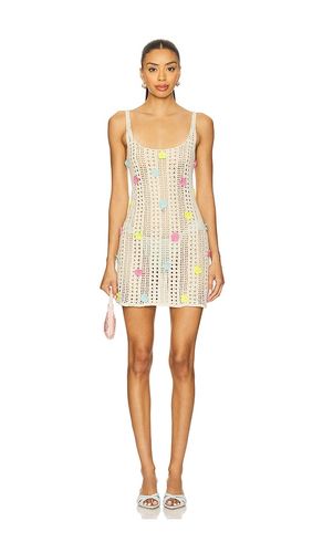 Zoie Flower Cover Up Dress in Cream. - size M-L (also in XS-S) - PQ - Modalova