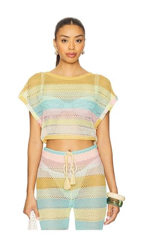 Renee Crop Top in Blue,Yellow. - size M-L (also in XS-S) - PQ - Modalova