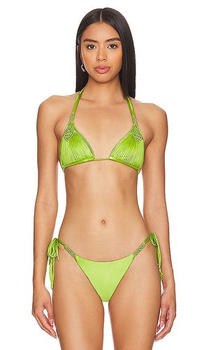 Mila Triangle Bikini Top in Green. - size M (also in S) - PQ - Modalova