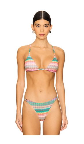 Chain Triangle Bikini Top in Teal. - size L (also in M) - PQ - Modalova