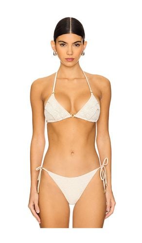 River Ruffle Bikini Top in . - size L (also in M, S) - PQ - Modalova