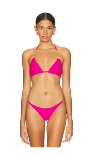 Mara Triangle Bikini Top in Fuchsia. - size L (also in M, S) - PQ - Modalova