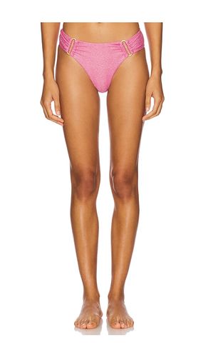 Fanned Detail Bikini Bottom in Pink. - size L (also in M, S) - PQ - Modalova