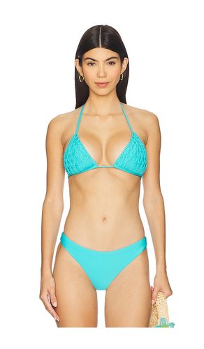 Lila Triangle Bikini Top in Teal. - size L (also in S) - PQ - Modalova