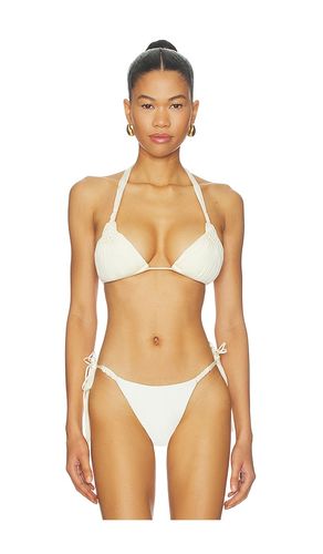 Mila Triangle Bikini Top in Ivory. - size L (also in M) - PQ - Modalova