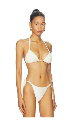 Mila Triangle Bikini Top in Ivory. - size L (also in M) - PQ - Modalova