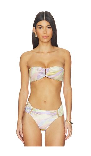 Ring Bandeau Bikini Top in Lemon,Lavender. - size S (also in M) - PQ - Modalova