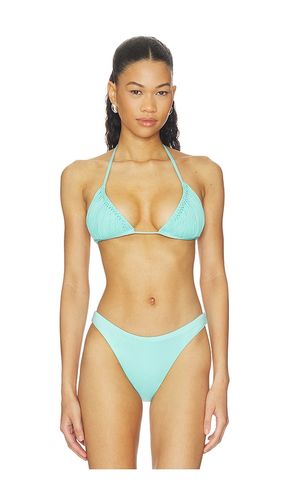 Skyla Triangle Bikini Top in Blue. - size L (also in M, S) - PQ - Modalova