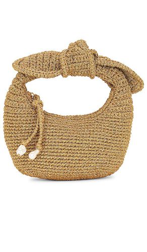 The Josie Knot Bag in Metallic Gold - Poolside - Modalova