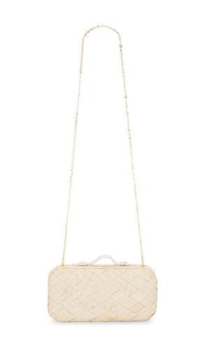 The East West Clutch With Top Handle in Beige - Poolside - Modalova