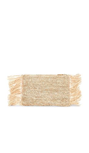 The Tropical Fringe Clutch in - Poolside - Modalova