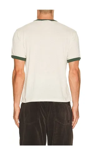 Apple Ringer Tee Shirt in White. - size L (also in M, S, XL/1X) - Palmes - Modalova