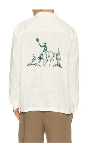 Western Camp Collar Shirt in . Size 46. Also in 48, 50, 52 - Palmes - Modalova