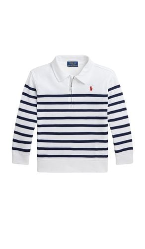 Kids Long-Sleeve Spa Terry Half-Zip Sweatshirt in . - size 2 (also in 3, 4, 5) - Polo Ralph Lauren - Modalova