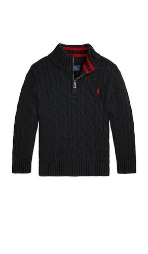 Kids Cable Knit Sweater in Black. - size 2 (also in 3) - Polo Ralph Lauren - Modalova