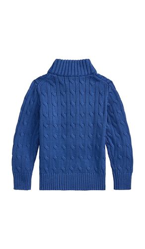 Kids Long-sleeve Cotton Cable Knit Half Zip Sweater in . Size 2. Also in 3, 4, 5, 6 - Polo Ralph Lauren - Modalova