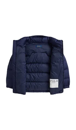 Kids Recycled Polyester Ripstop Gorham Jacket With Removable H in Navy. - size 2 (also in 3, 4, 5) - Polo Ralph Lauren - Modalova