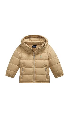 Kids Recycled Polyester Ripstop Gorham Jacket With Removable H in Tan. - size 2 (also in 3, 4, 5) - Polo Ralph Lauren - Modalova