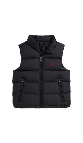 Kids Recycled Polyester Ripstop Gorham Vest in Black. - size 2 (also in 3, 4, 5, 6, 7) - Polo Ralph Lauren - Modalova