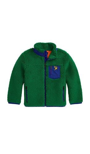 Kids Full-zip Fleece Sweatshirt in Green. - size 2 (also in 3, 4, 5, 6) - Polo Ralph Lauren - Modalova