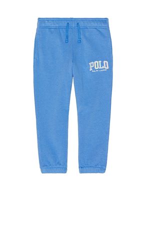 Polo Kids Logo Graphic Jogger Pant in Blue. - size 4 (also in 6) - Polo Ralph Lauren - Modalova