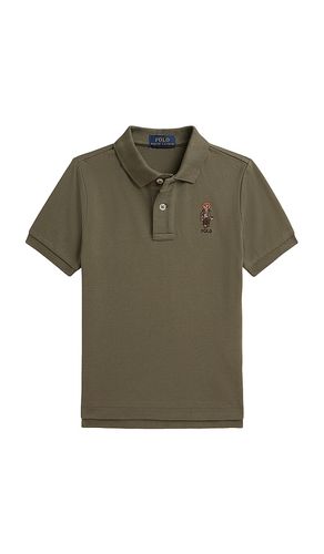 Kids Short-sleeve Mesh Knit Collared Polo With Bear in . Size 2. Also in 4, 6 - Polo Ralph Lauren - Modalova