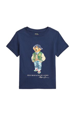 Kids Bear Graphic Tee in Navy. - size 2 (also in 3, 4, 5) - Polo Ralph Lauren - Modalova