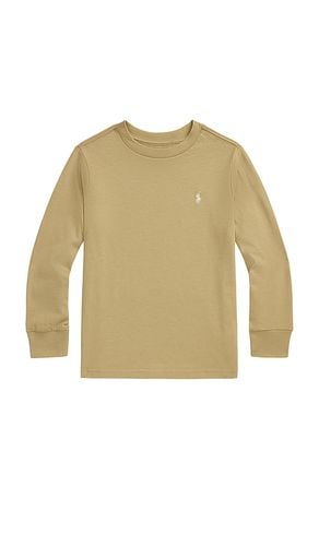 Kids Crewneck Top in Tan. - size 2 (also in 3, 4, 5, 6) - Polo Ralph Lauren - Modalova