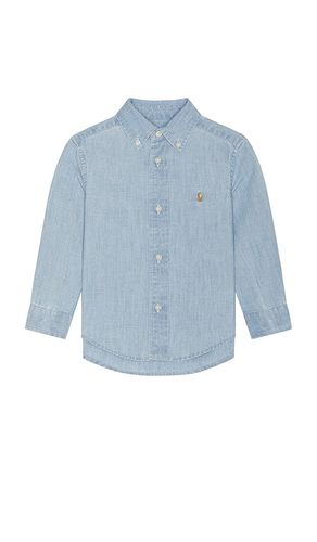 Chambray Shirt in Blue. - size 3 (also in 4, 6) - Polo Ralph Lauren - Modalova