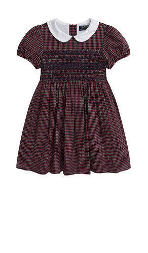 Kids Tartan Smocked Dress in . - size 2 (also in 4, 6) - Polo Ralph Lauren - Modalova