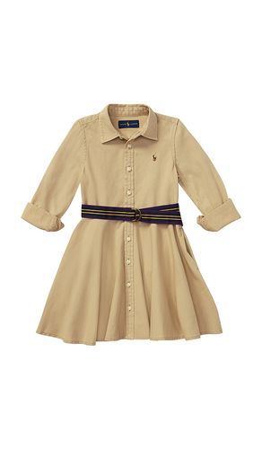 SHIRT-KLEID BELTED CHINO in . Größe 2. Also in 3, 4, 5 - Polo Ralph Lauren - Modalova